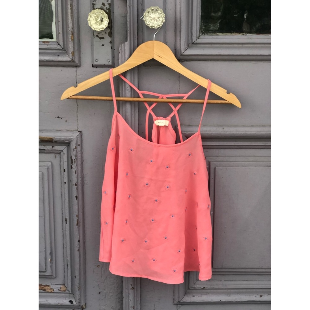 Pink tank top